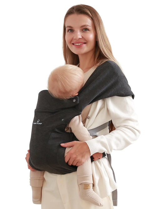 Baby Carrier Newborn to Toddler - TSRETE Baby Ergonomic and Cozy Infant Carrier with Lumbar Support for 7-25lbsEasy Adjustable Baby Chest Carrier Face-in and Face-Out Positions Baby Sling Carrier