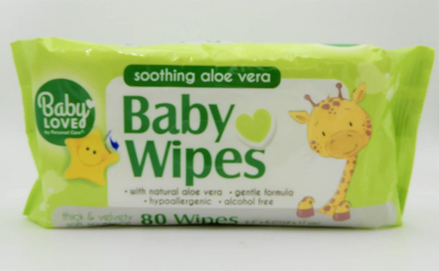 New 820704 Baby Love Baby Wipes 80Ct W- Aloe Vera (12-Pack) Cheap Wholesale Discount Bulk Baby Others