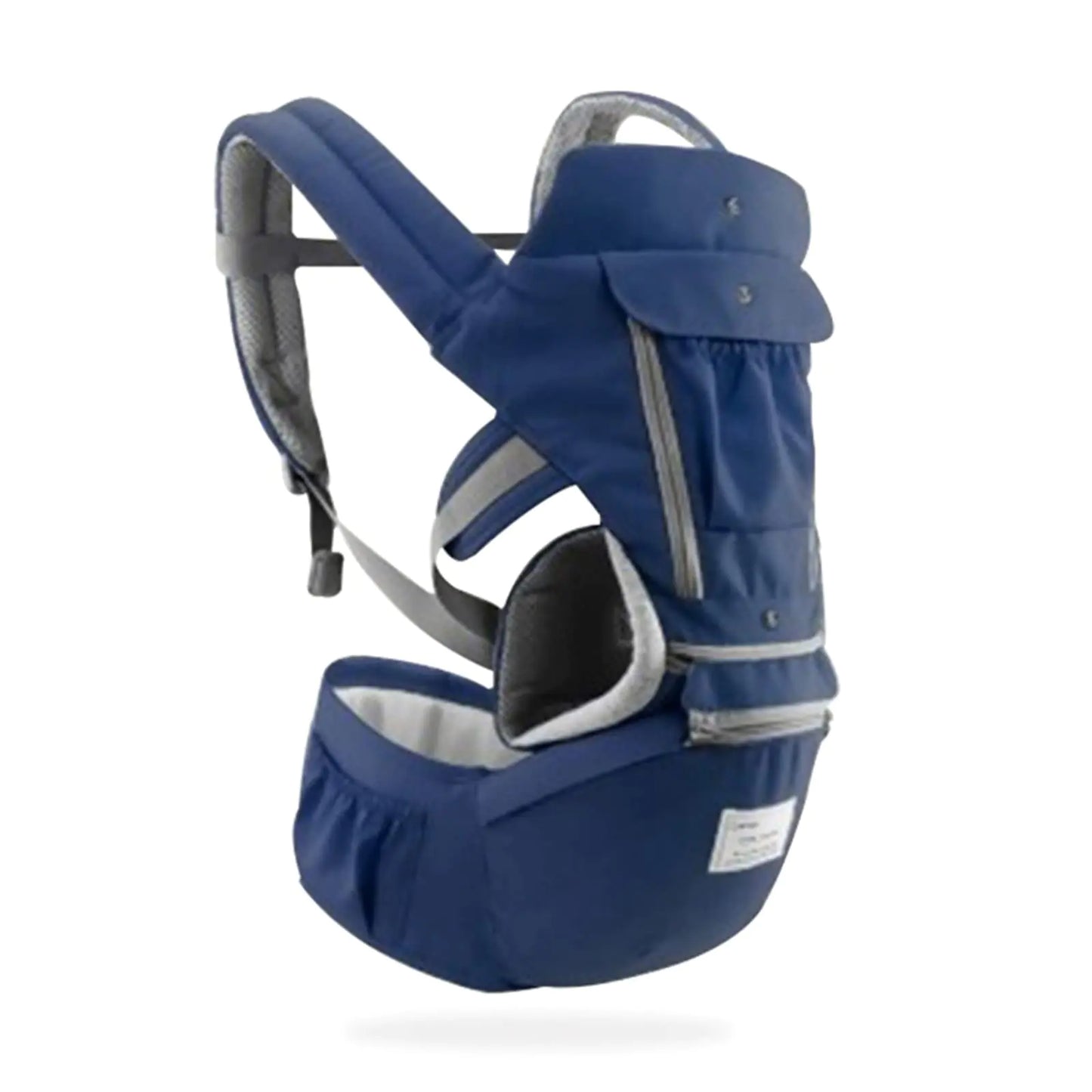 3-in-1 Ergonomic Baby Carrier Infant Kid Baby Hipseat Sling Front Facing Kangaroo Baby Wrap Carrier for Baby Travel 0-36 Months (Navy Blue)