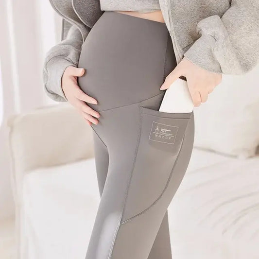 Maternity Leggings Adjustable Waist